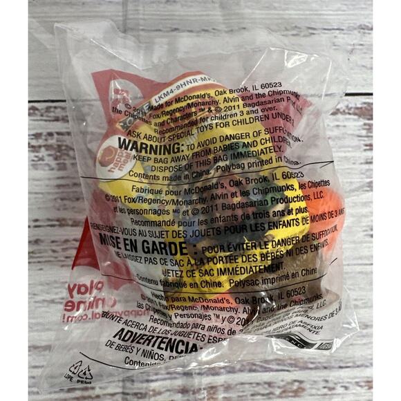 Mcdonald’s Alvin and The Chipmunks Theodore Chipwrecked Happy Meal Toy Sealed - Picture 2 of 5